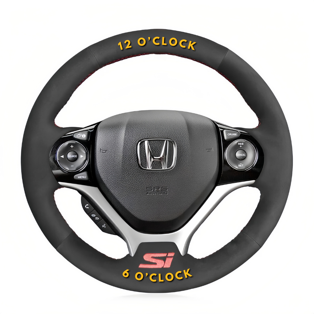 EMBROIDERY-STEERING WHEEL COVER
